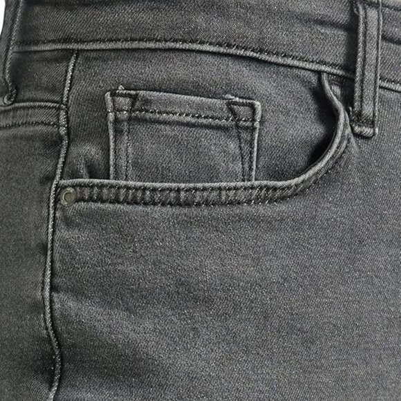 BNIB - Lee Womens Mid-Rise Boyfriend Jeans - Washed Black - Picture 4 of 5